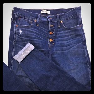 MADEWELL SIZE 31 SKINNY JEANS